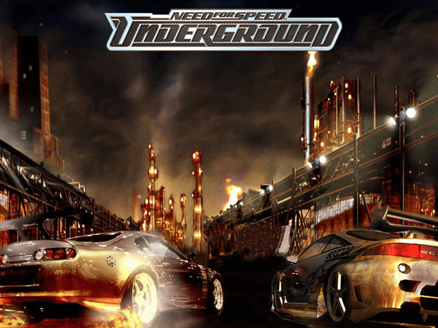 Need for Speed Underground title screen for Xbox